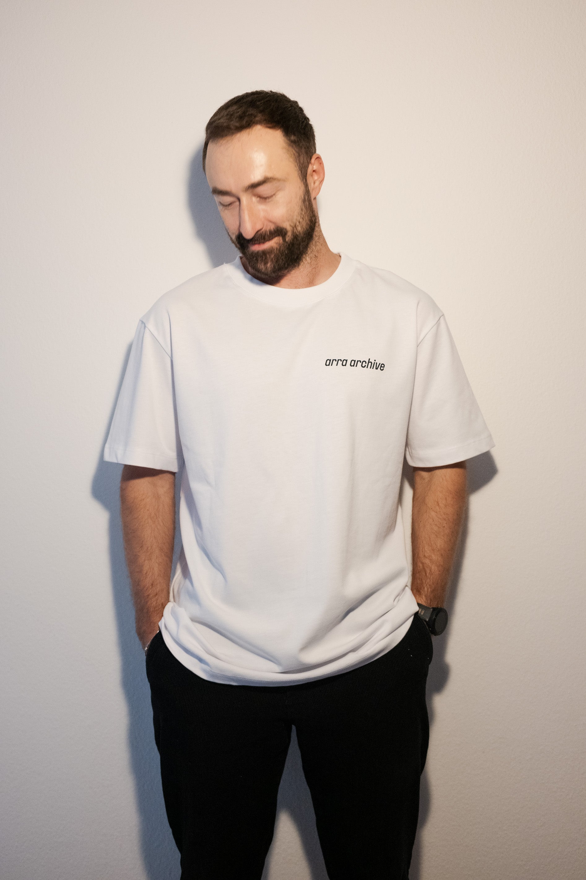 arra - the archive tee white
